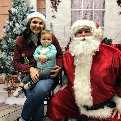 Santa at Parda Credit Union Holland