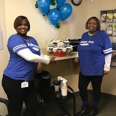 Staff of Parda Credit Union in Eastpointe, Michigan