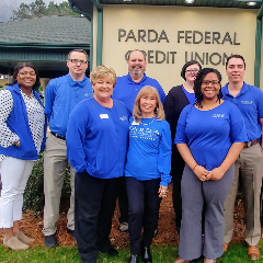 Parda Greenwood Employees Outside Branch